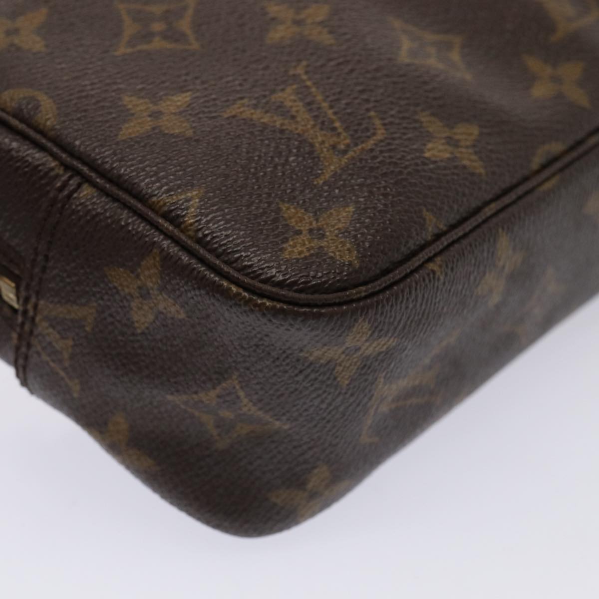 LOUIS VUITTON Monogram Trousse Toilette 23 Clutch Bag M47524 LV Auth bs15905