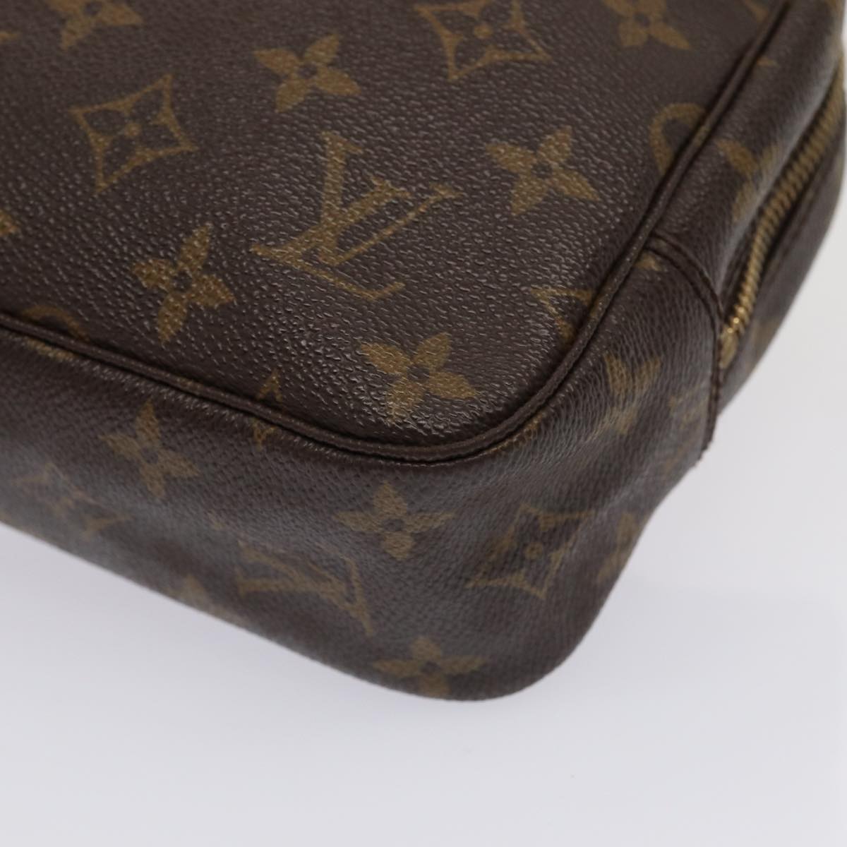 LOUIS VUITTON Monogram Trousse Toilette 23 Clutch Bag M47524 LV Auth bs15905