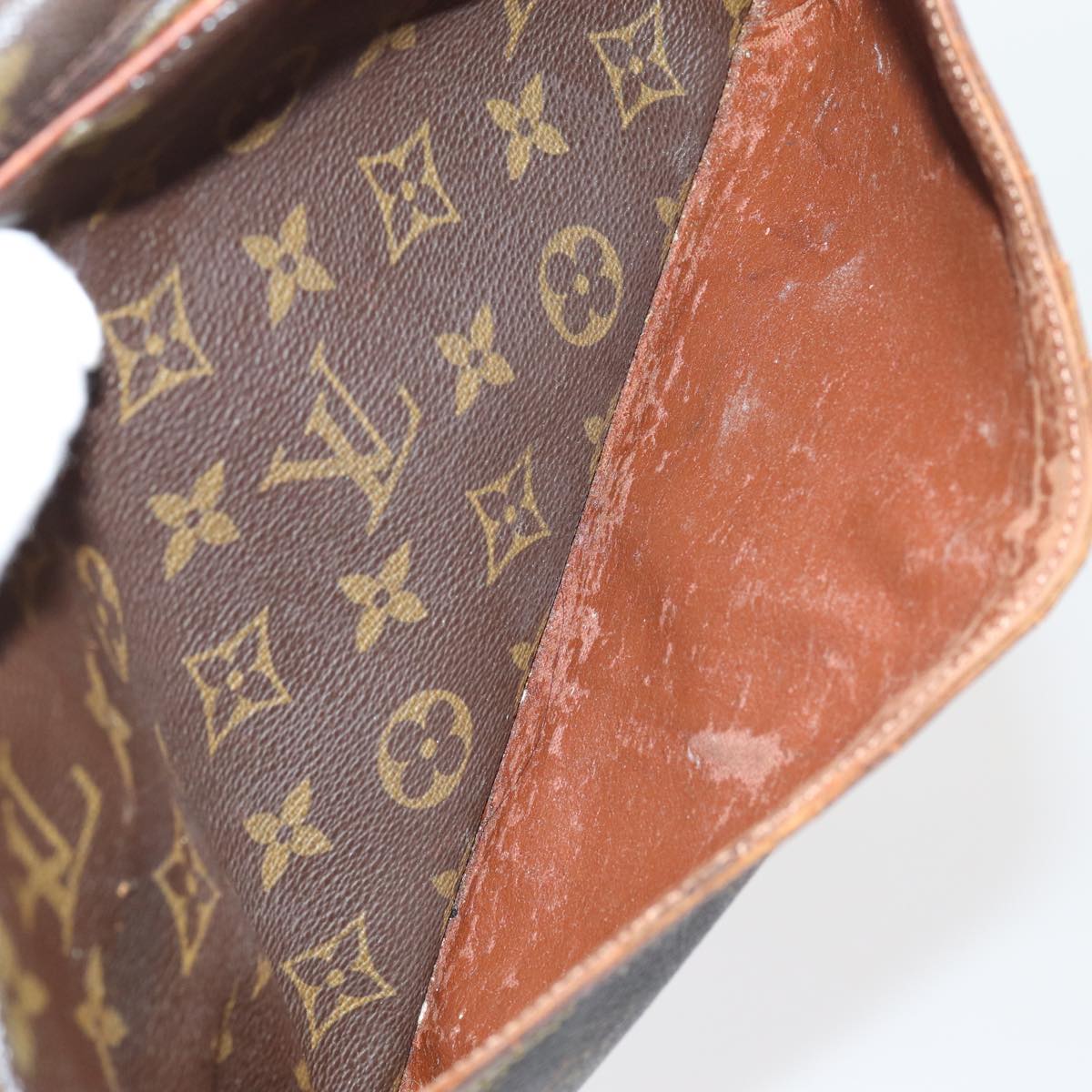 LOUIS VUITTON Monogram Compiegne 28 Clutch Bag M51845 LV Auth bs15907