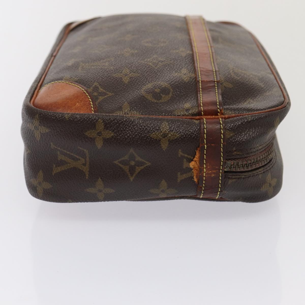 LOUIS VUITTON Monogram Compiegne 28 Clutch Bag M51845 LV Auth bs15907