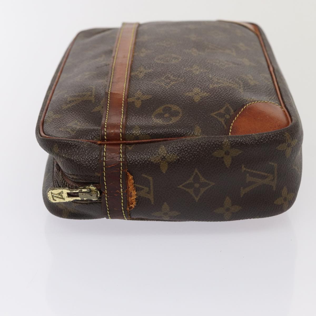 LOUIS VUITTON Monogram Compiegne 28 Clutch Bag M51845 LV Auth bs15907