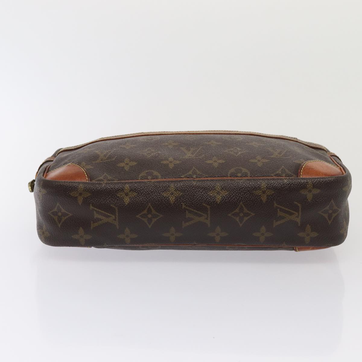 LOUIS VUITTON Monogram Compiegne 28 Clutch Bag M51845 LV Auth bs15907