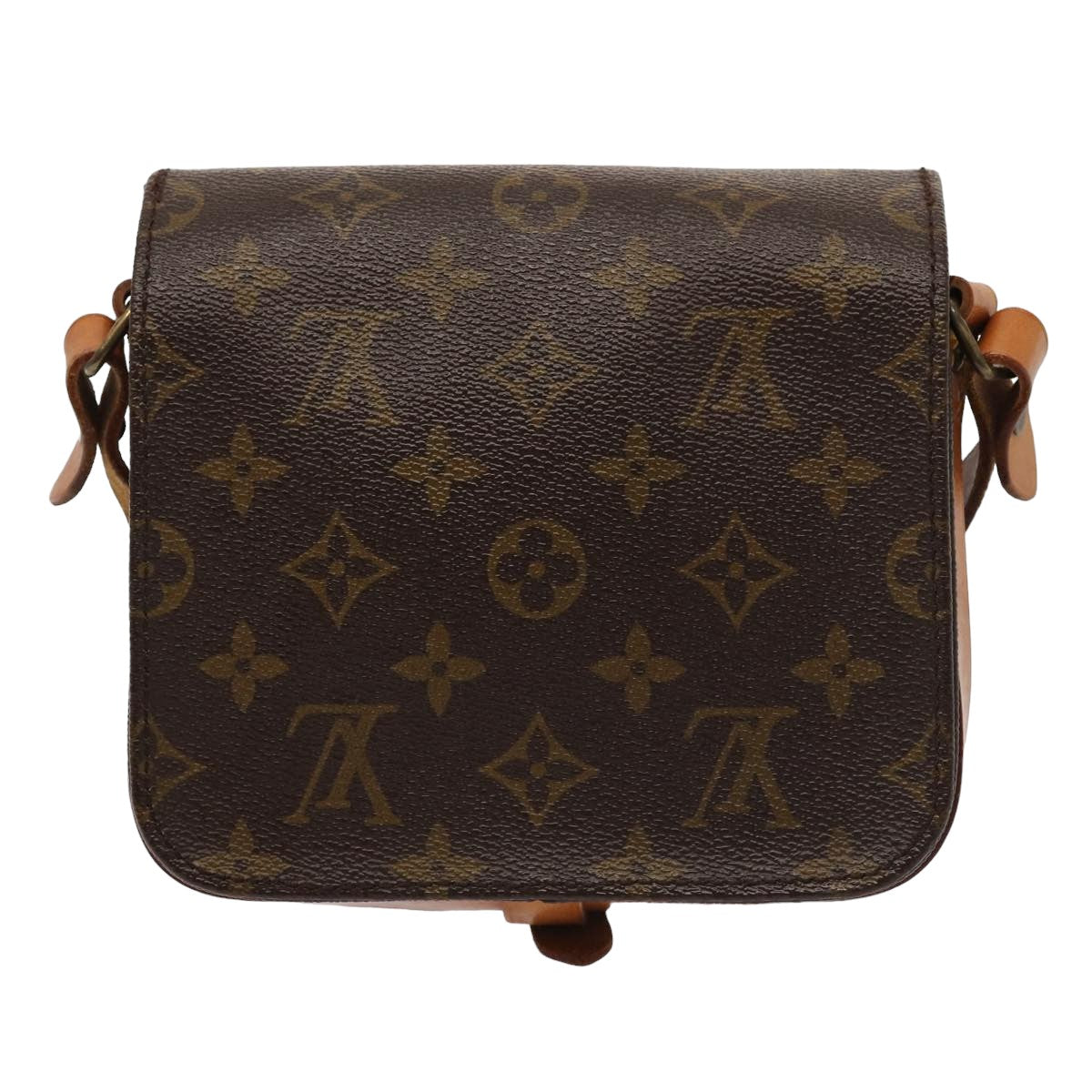 LOUIS VUITTON Monogram Cartouchiere PM Shoulder Bag M51254 LV Auth bs15916 - 0