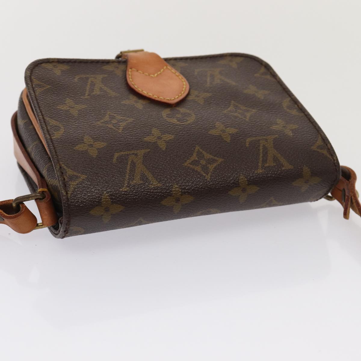 LOUIS VUITTON Monogram Cartouchiere PM Shoulder Bag M51254 LV Auth bs15916