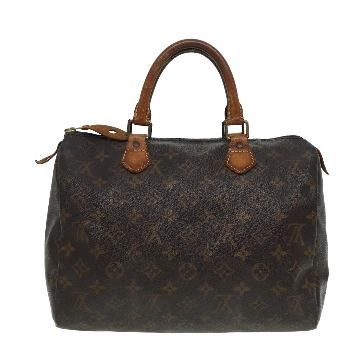 LOUIS VUITTON Monogram Speedy 30 Hand Bag M41526 LV Auth bs15922