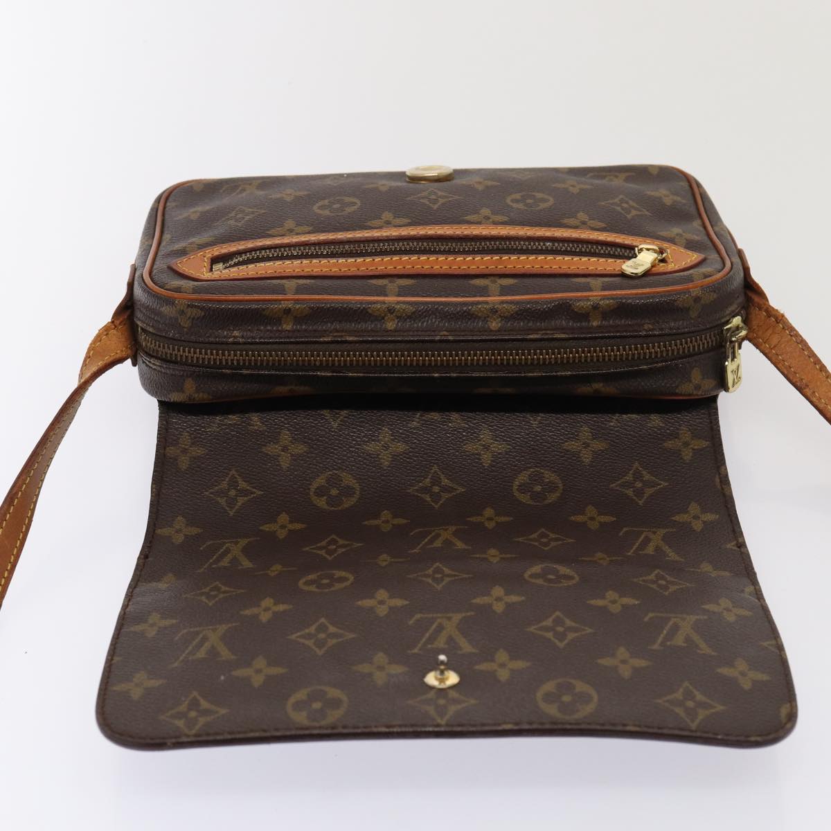 LOUIS VUITTON Monogram Saint Germain Shoulder Bag M51210 LV Auth bs15923