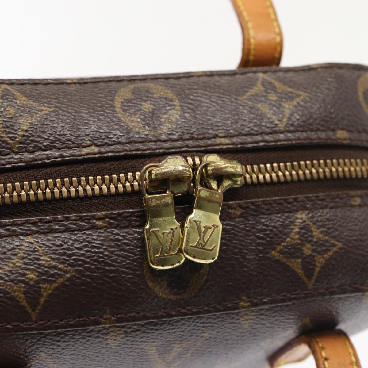 LOUIS VUITTON Monogram Spontini Hand Bag 2way M47500 LV Auth bs15927