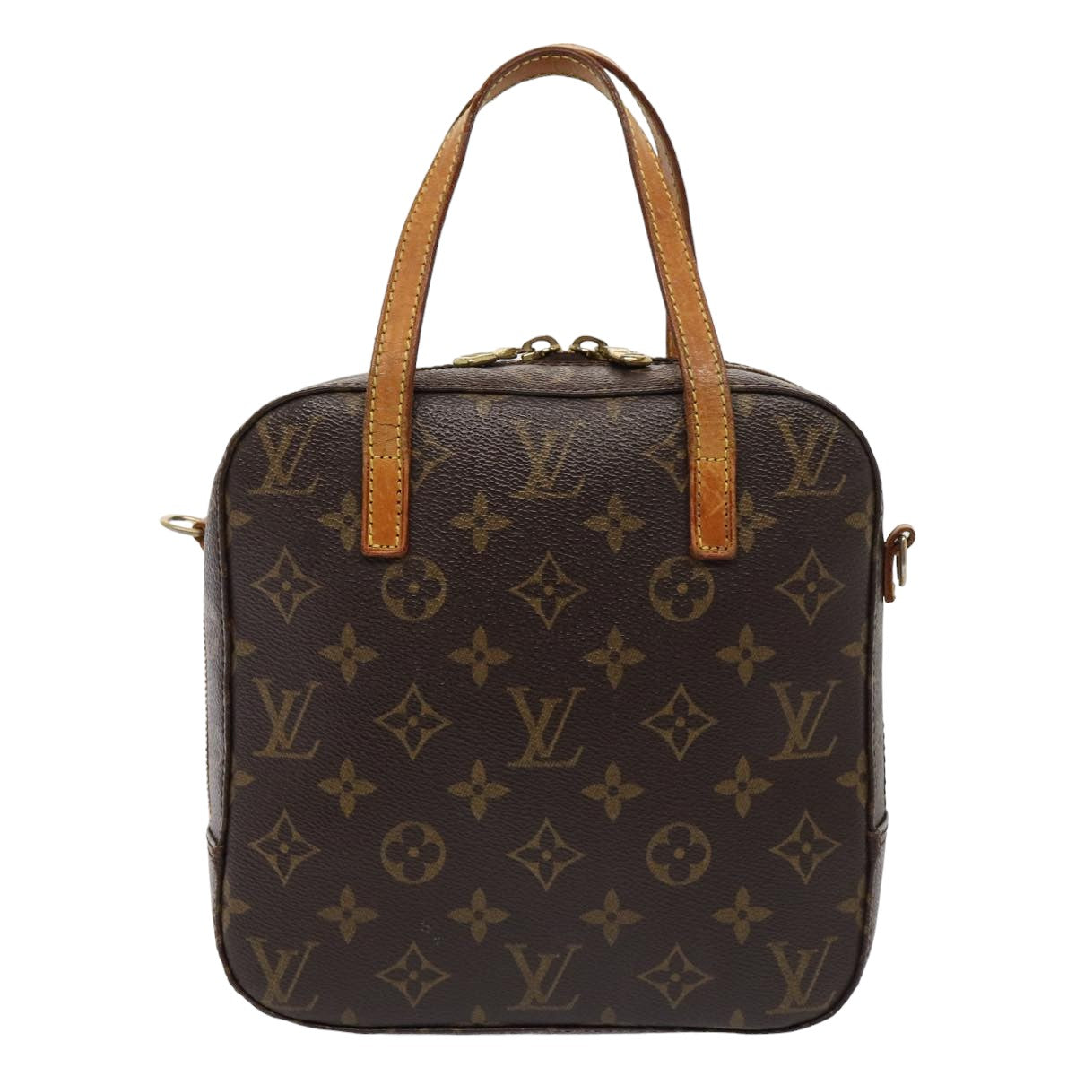 LOUIS VUITTON Monogram Spontini Hand Bag 2way M47500 LV Auth bs15927