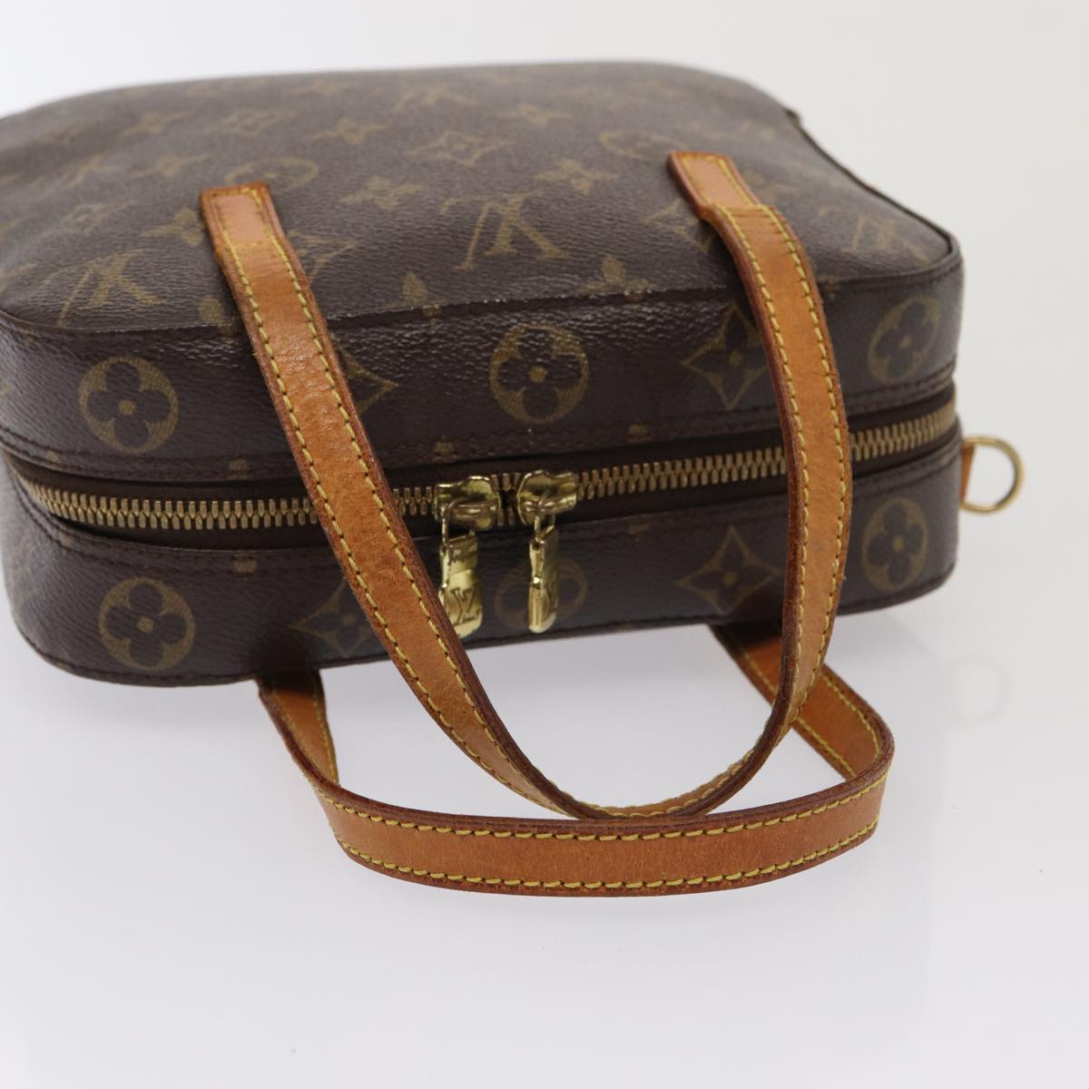 LOUIS VUITTON Monogram Spontini Hand Bag 2way M47500 LV Auth bs15927