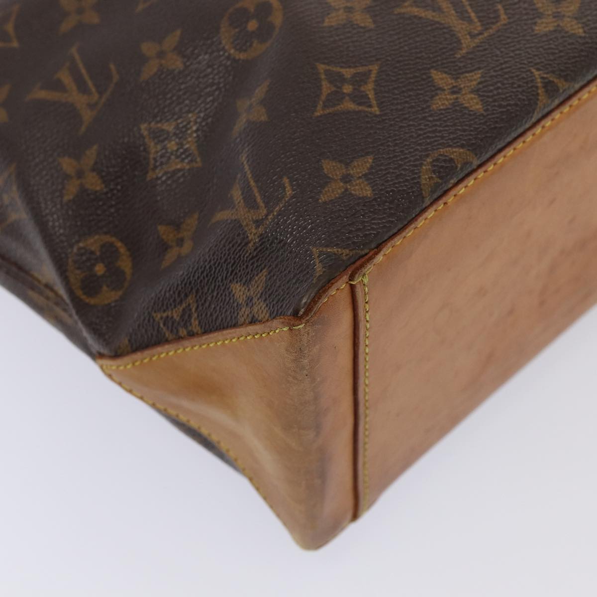 LOUIS VUITTON Monogram Cabas Piano Tote Bag M51148 LV Auth bs15930