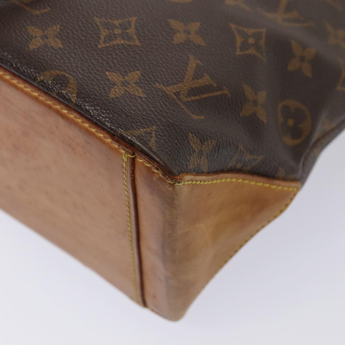 LOUIS VUITTON Monogram Cabas Piano Tote Bag M51148 LV Auth bs15930