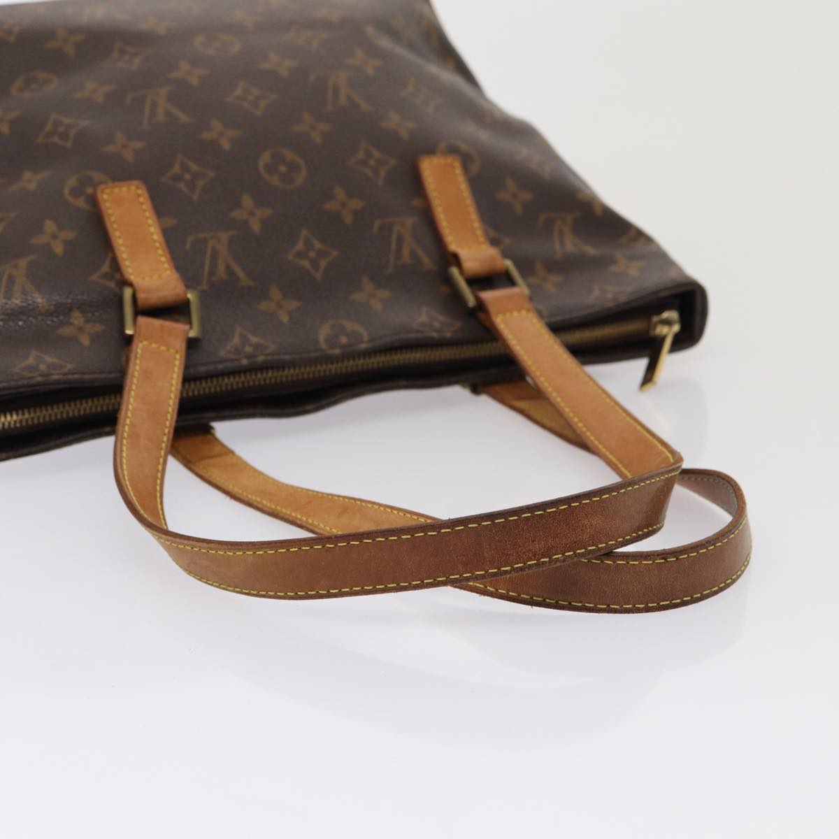 LOUIS VUITTON Monogram Cabas Piano Tote Bag M51148 LV Auth bs15930