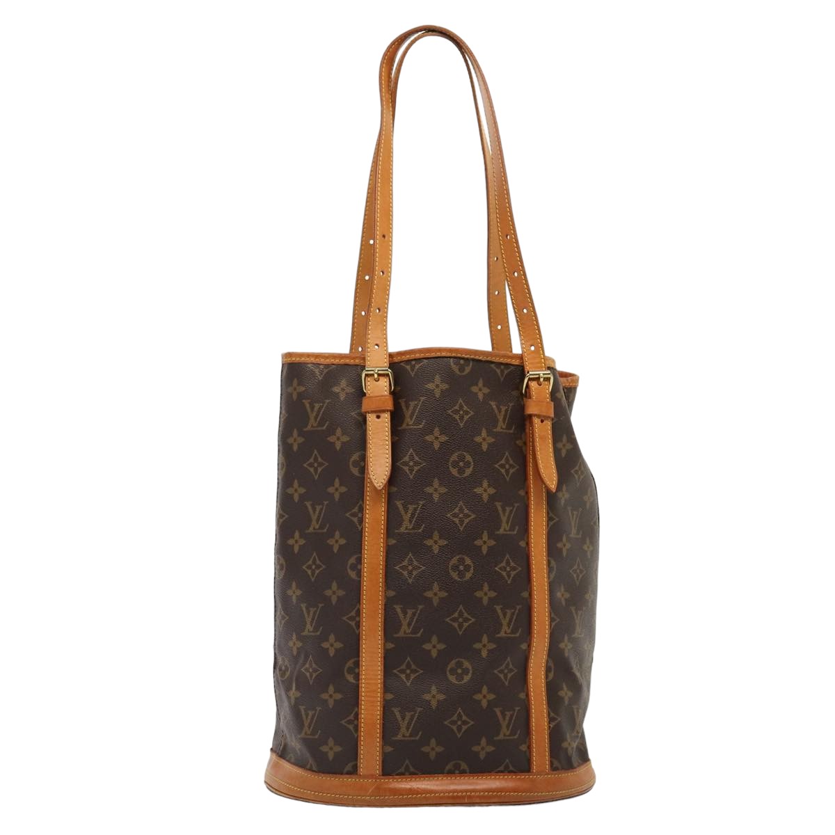 LOUIS VUITTON Monogram Bucket GM Shoulder Bag M42236 LV Auth bs15939