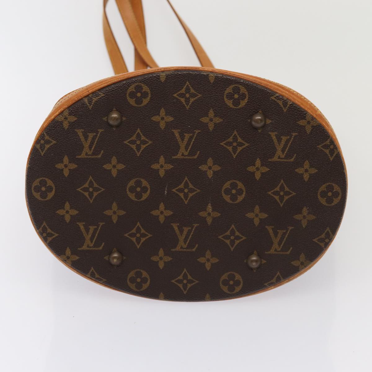 LOUIS VUITTON Monogram Bucket GM Shoulder Bag M42236 LV Auth bs15939