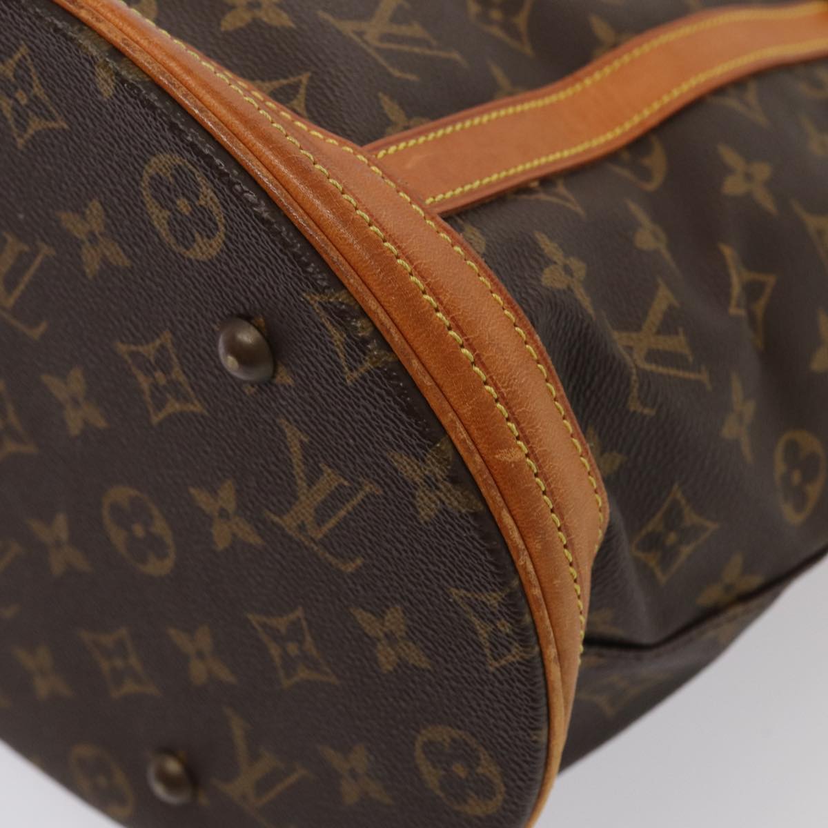 LOUIS VUITTON Monogram Bucket GM Shoulder Bag M42236 LV Auth bs15939