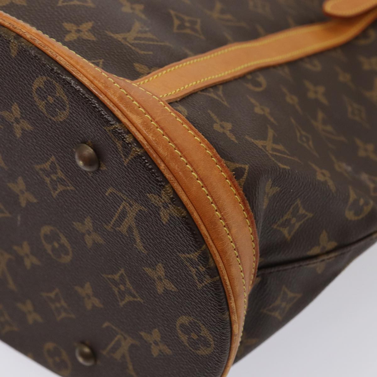 LOUIS VUITTON Monogram Bucket GM Shoulder Bag M42236 LV Auth bs15939