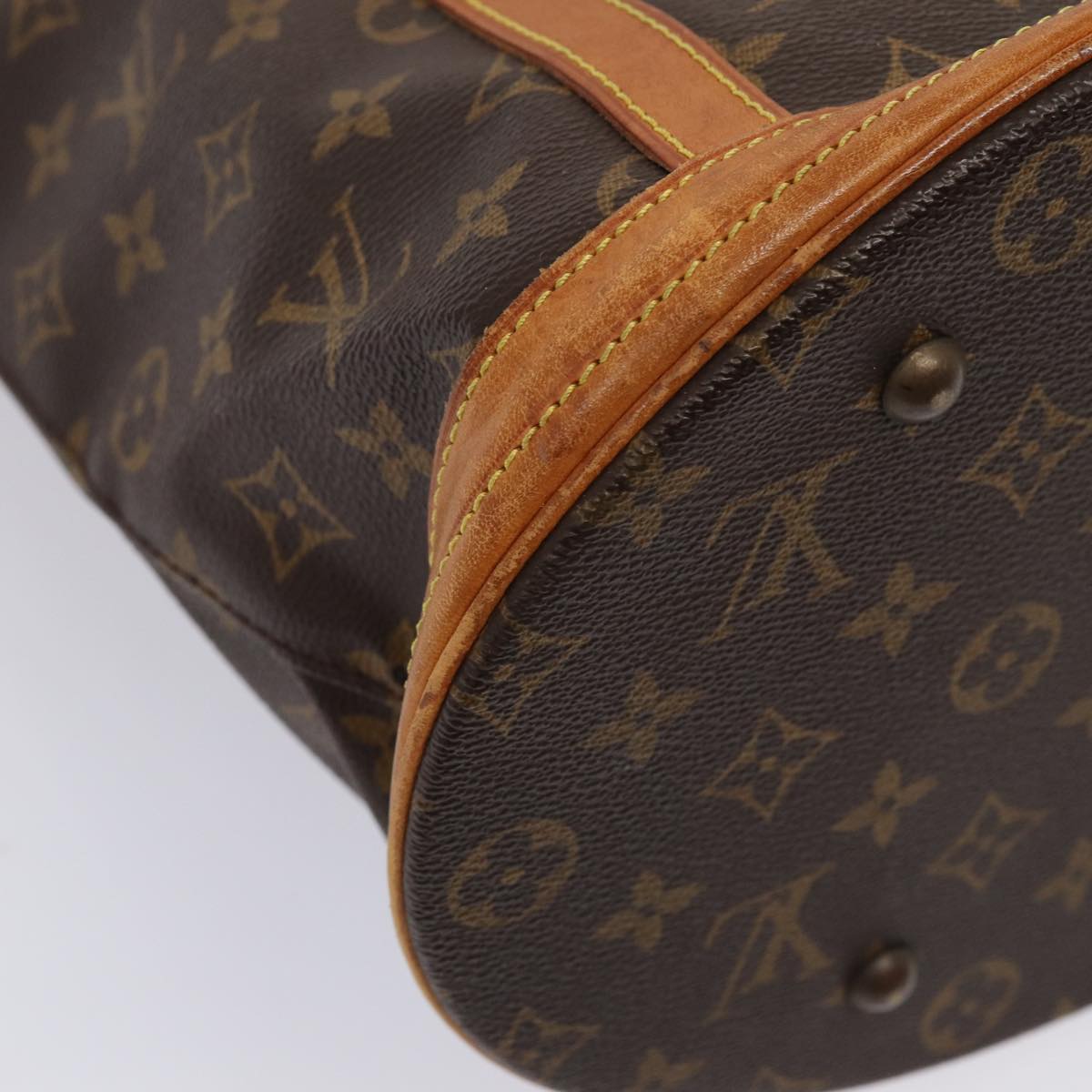 LOUIS VUITTON Monogram Bucket GM Shoulder Bag M42236 LV Auth bs15939