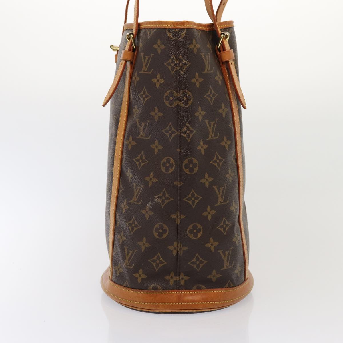 LOUIS VUITTON Monogram Bucket GM Shoulder Bag M42236 LV Auth bs15939