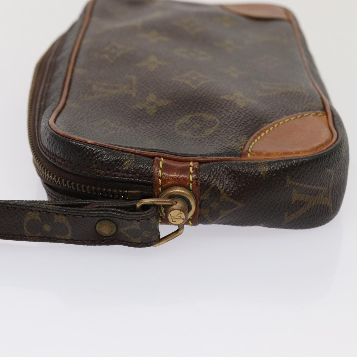 LOUIS VUITTON Monogram Marly Dragonne PM Clutch Bag M51827 LV Auth bs15946