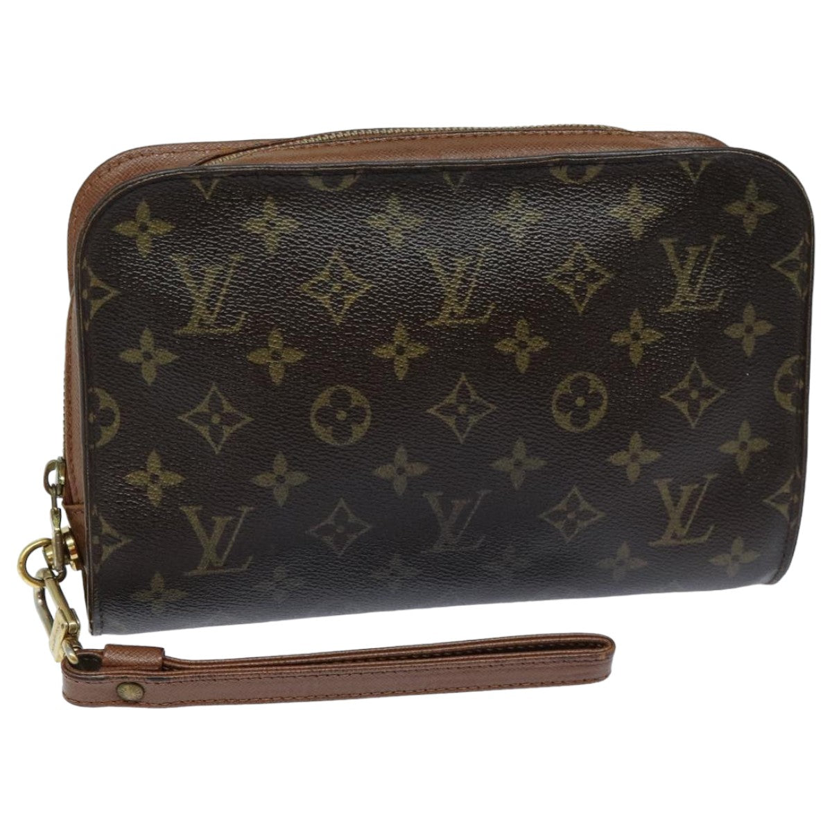 LOUIS VUITTON Monogram Orsay Clutch Bag M51790 LV Auth bs15994