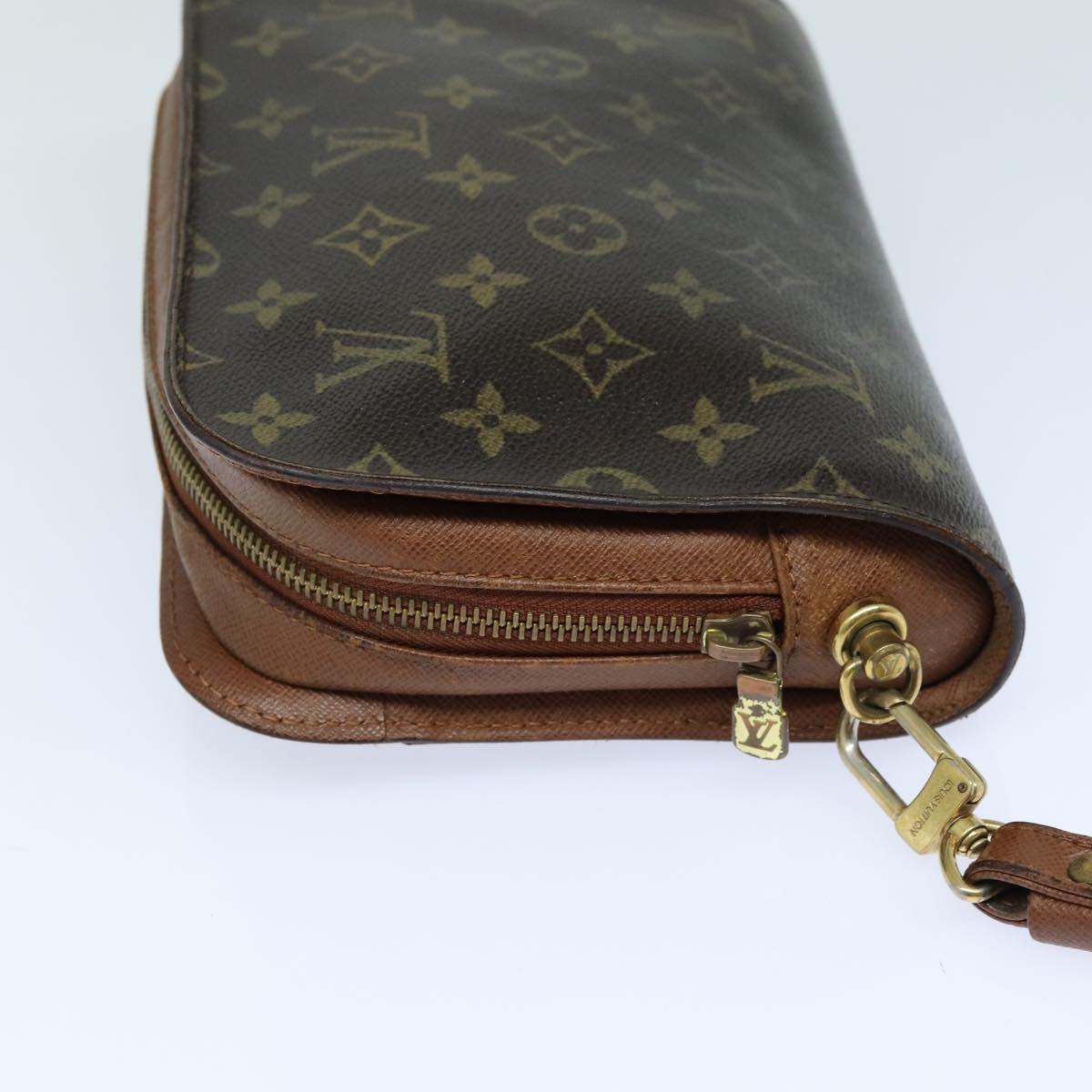 LOUIS VUITTON Monogram Orsay Clutch Bag M51790 LV Auth bs15994