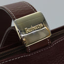 Burberrys Tote Bag Leather Brown Auth bs16014-10