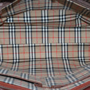 Burberrys Tote Bag Leather Brown Auth bs16014-12