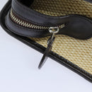 BURBERRY Tote Bag Straw Beige Auth bs16018-10