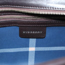 BURBERRY Tote Bag Straw Beige Auth bs16018-11