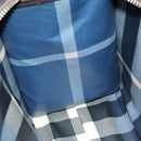 BURBERRY Tote Bag Straw Beige Auth bs16018-18