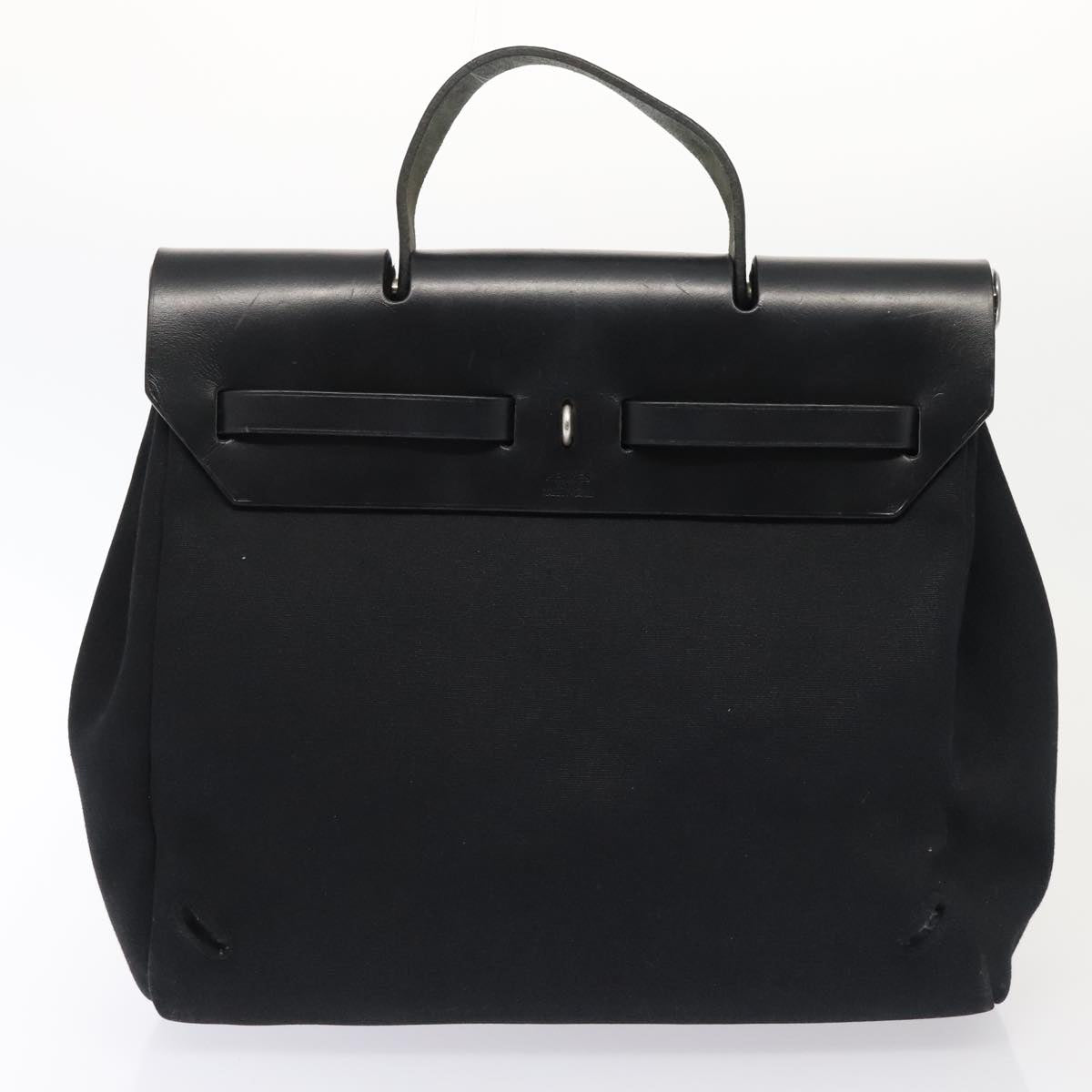 HERMES Herbag A Dos PM Backpack Black Auth bs16026