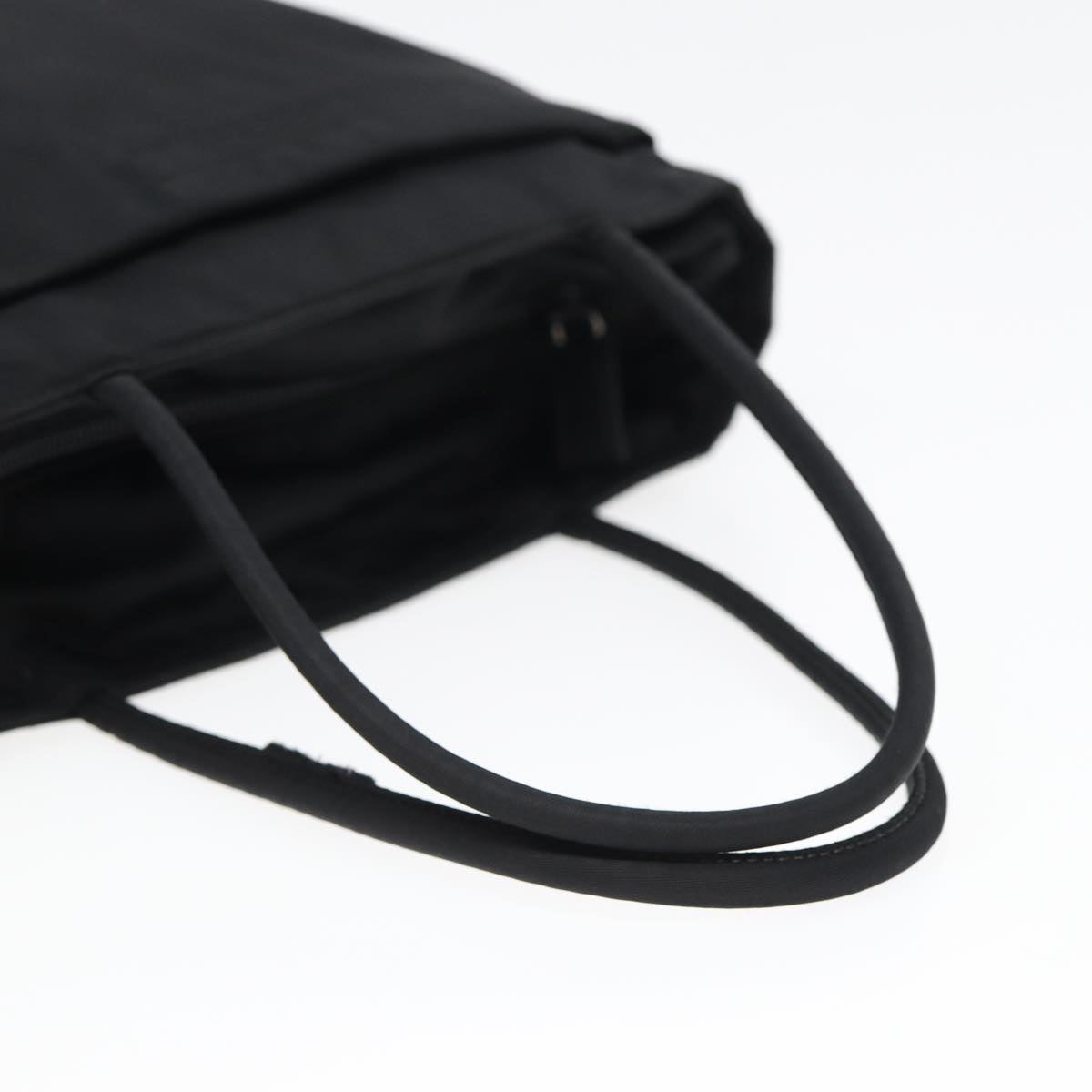 PRADA Hand Bag Nylon Black Auth bs16065