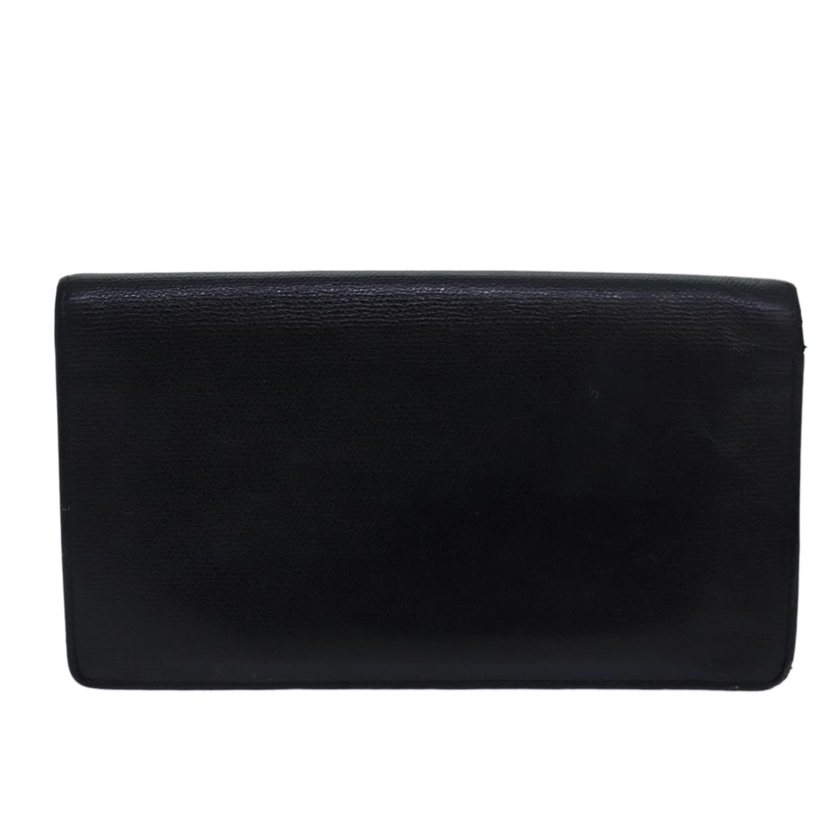 CHANEL Wallet Leather Black CC Auth bs16073 - 0