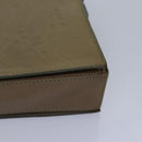 GUCCI Hand Bag Leather Brown Auth bs16079-14