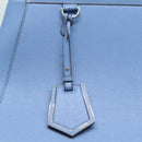 FENDI Hand Bag Leather 2way Blue Auth bs16088-18