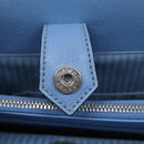 FENDI Hand Bag Leather 2way Blue Auth bs16088-19