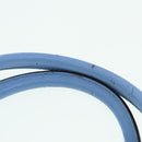 FENDI Hand Bag Leather 2way Blue Auth bs16088-8