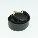 HERMES Evelyn GM1 Shoulder Bag Straw Leather Beige Green Auth bs16091-20