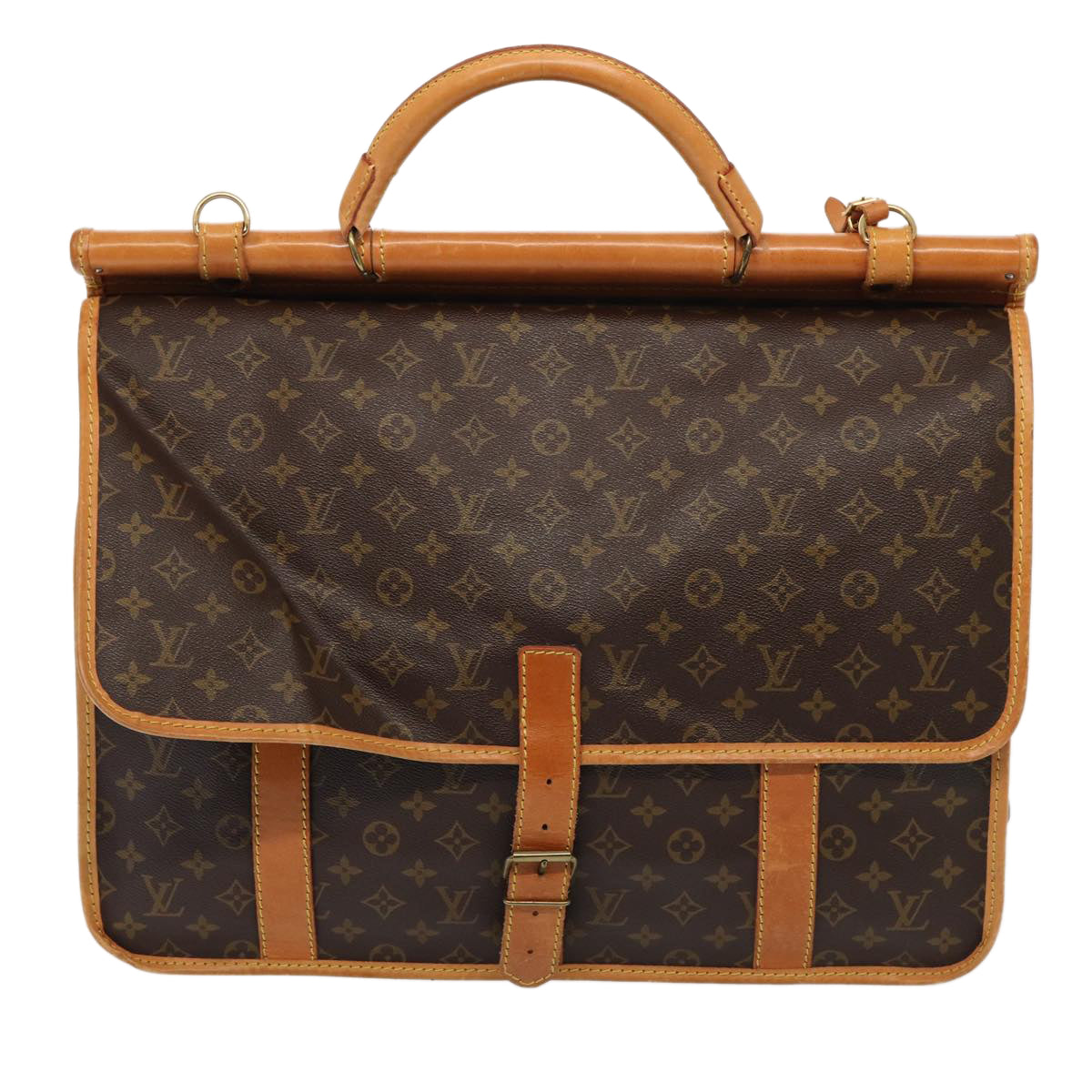 LOUIS VUITTON Monogram Sac Kleber Shoulder Bag M58122 LV Auth bs16097