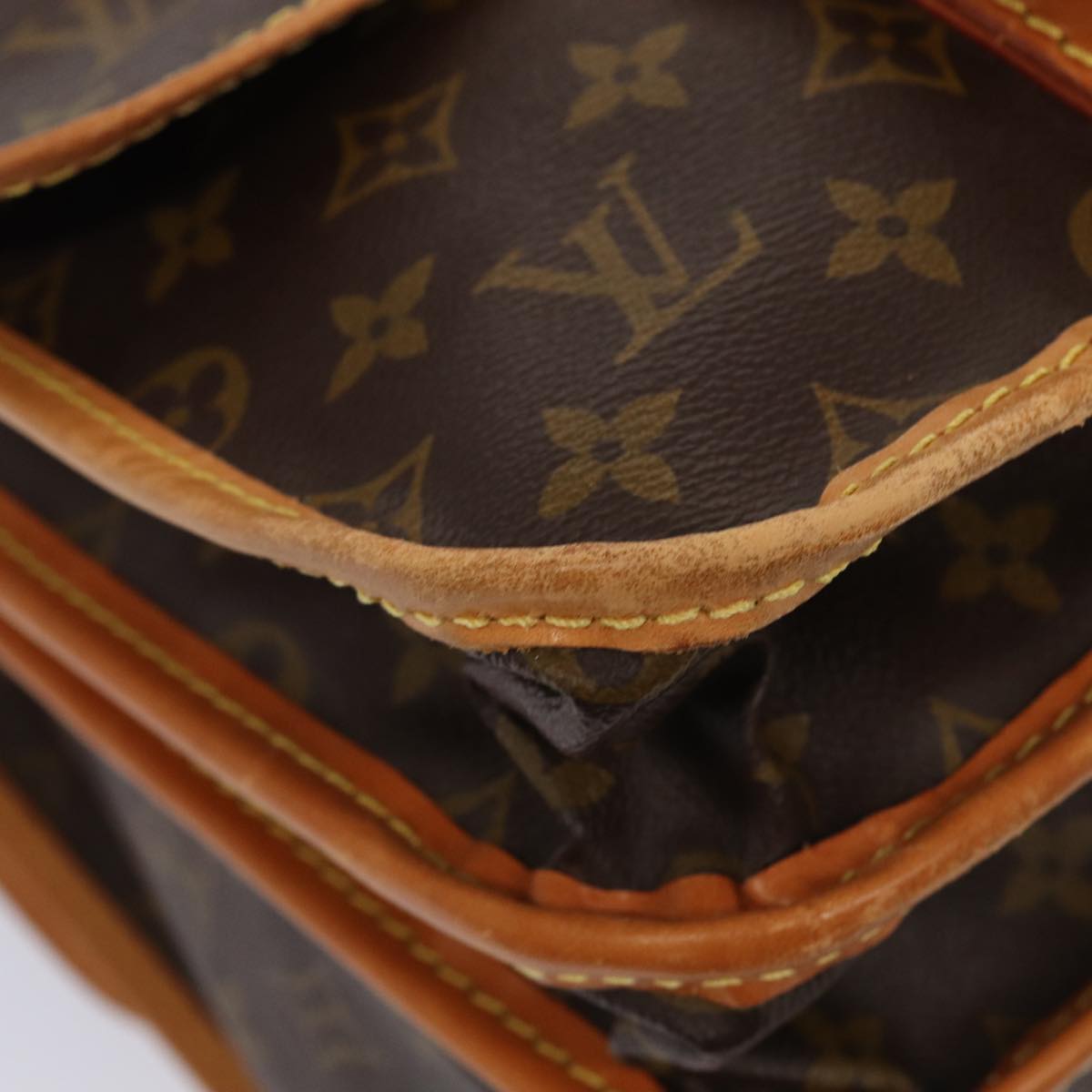 LOUIS VUITTON Monogram Sac Kleber Shoulder Bag M58122 LV Auth bs16097