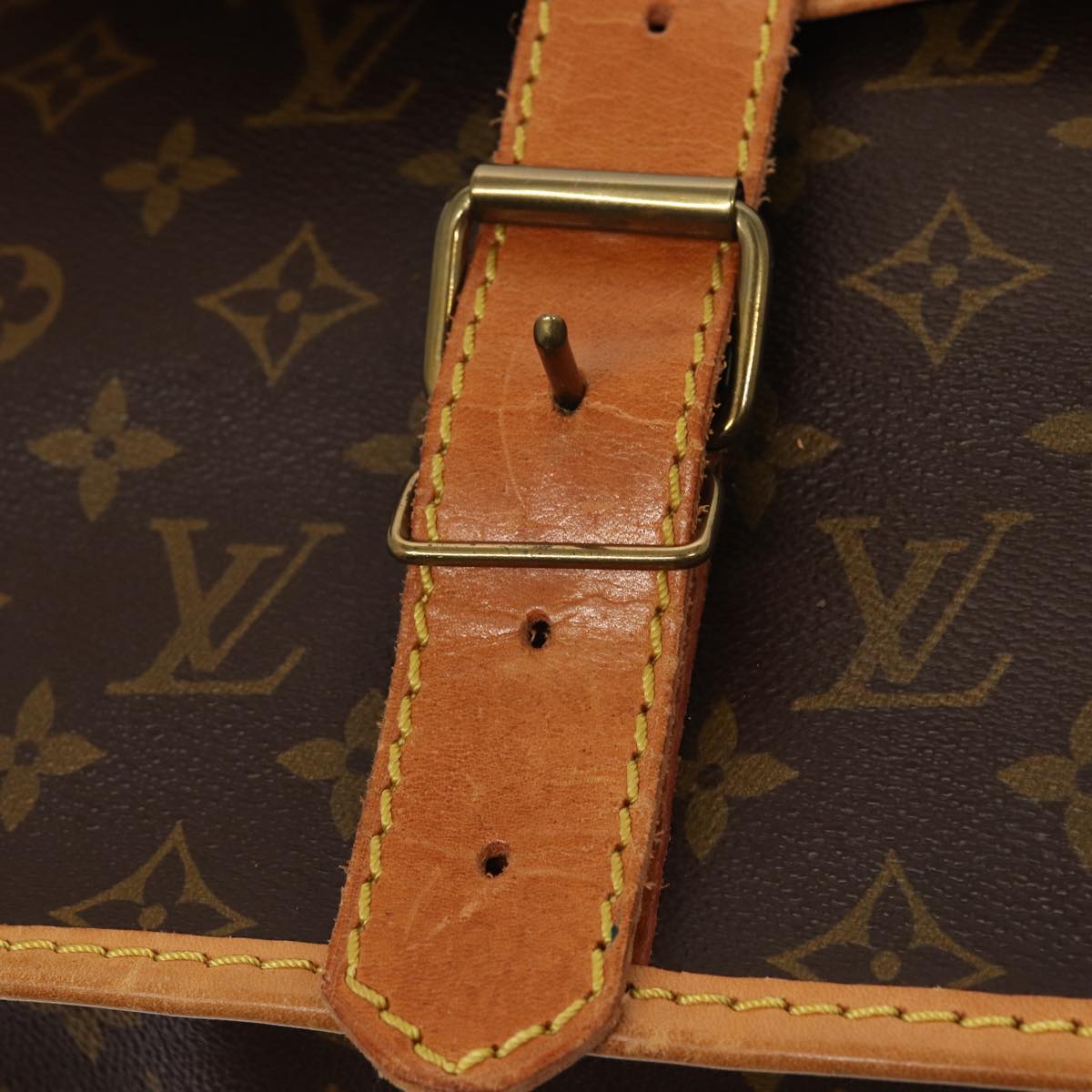 LOUIS VUITTON Monogram Sac Kleber Shoulder Bag M58122 LV Auth bs16097