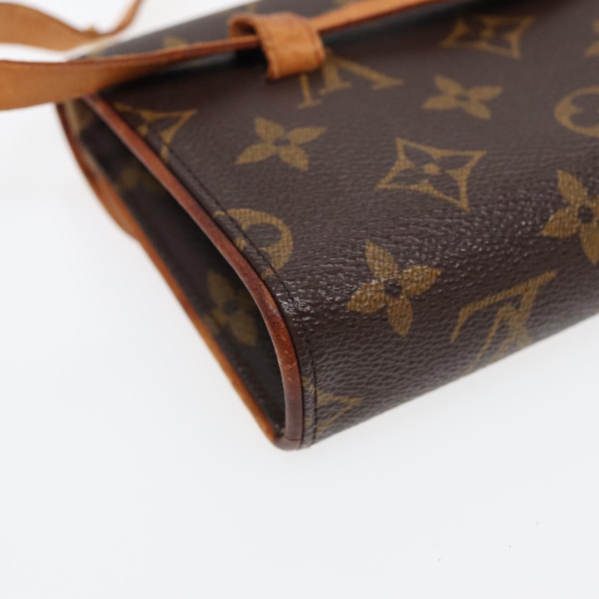 LOUIS VUITTON Monogram Pochette Florentine Waist bag M51855 LV Auth bs16119