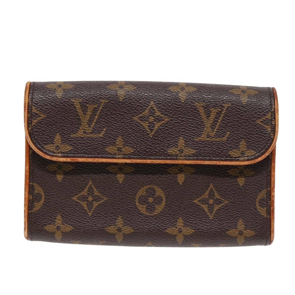 LOUIS VUITTON Monogram Pochette Florentine Waist bag M51855 LV Auth bs16119