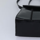 BALLY Shoulder Bag Leather Black Auth bs16130-9