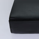 BALLY Shoulder Bag Leather Black Auth bs16130-15