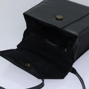 BALLY Shoulder Bag Leather Black Auth bs16130-10