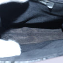 BALLY Shoulder Bag Leather Black Auth bs16130-12