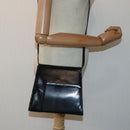 BALLY Shoulder Bag Leather Black Auth bs16130-20