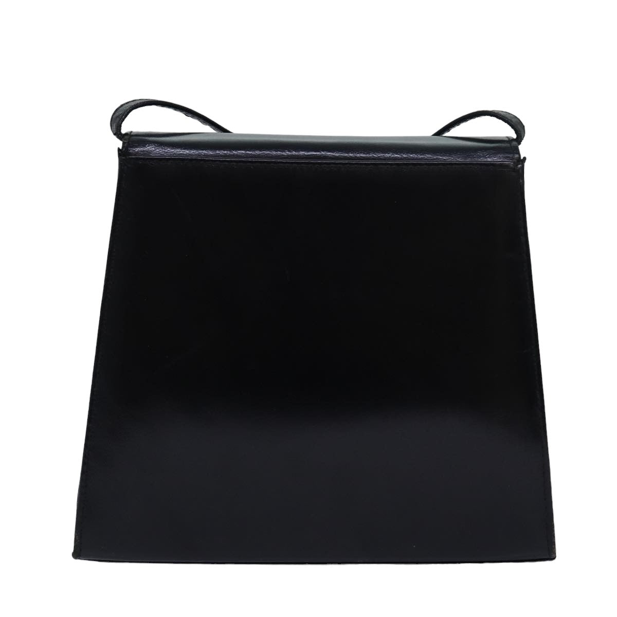 BALLY Shoulder Bag Leather Black Auth bs16130 - 0