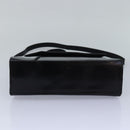 BALLY Shoulder Bag Leather Black Auth bs16130-5
